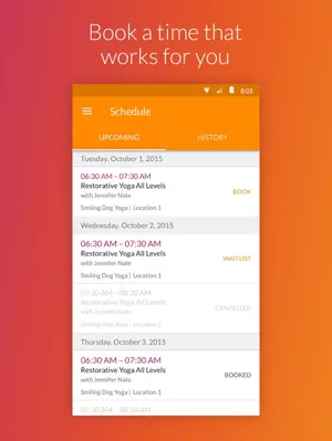 MINDBODY android App screenshot 7